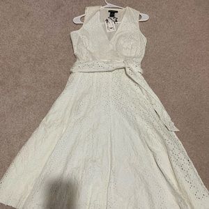 Brand new white dress